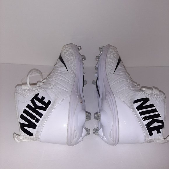 New Nike Force Savage US 18 EU 52.5 Mens Football Cleats Black and White main image 4